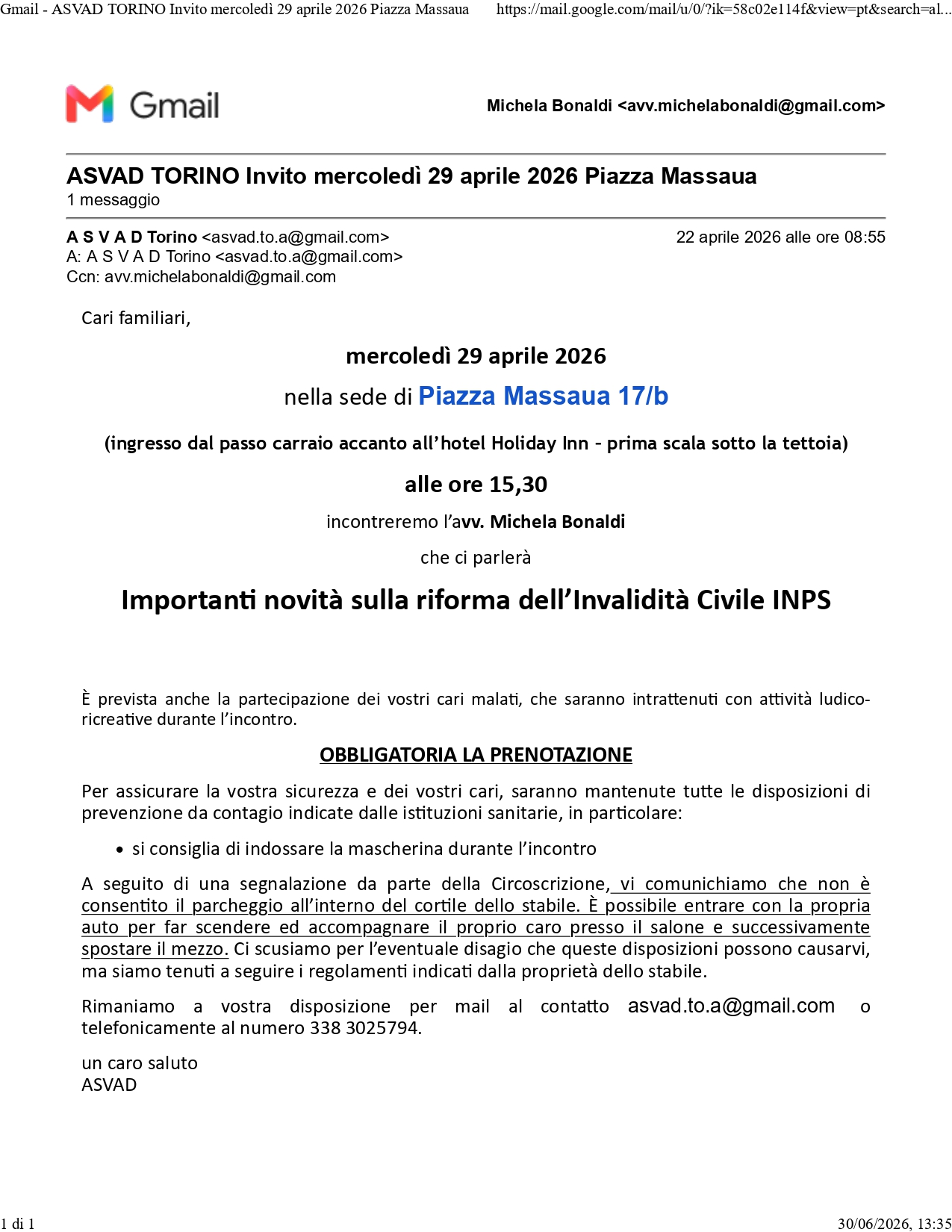 Gmail - ASVAD TORINO Invito mercoledì 29 aprile 2026 Piazza Massaua_pages-to-jpg-0001